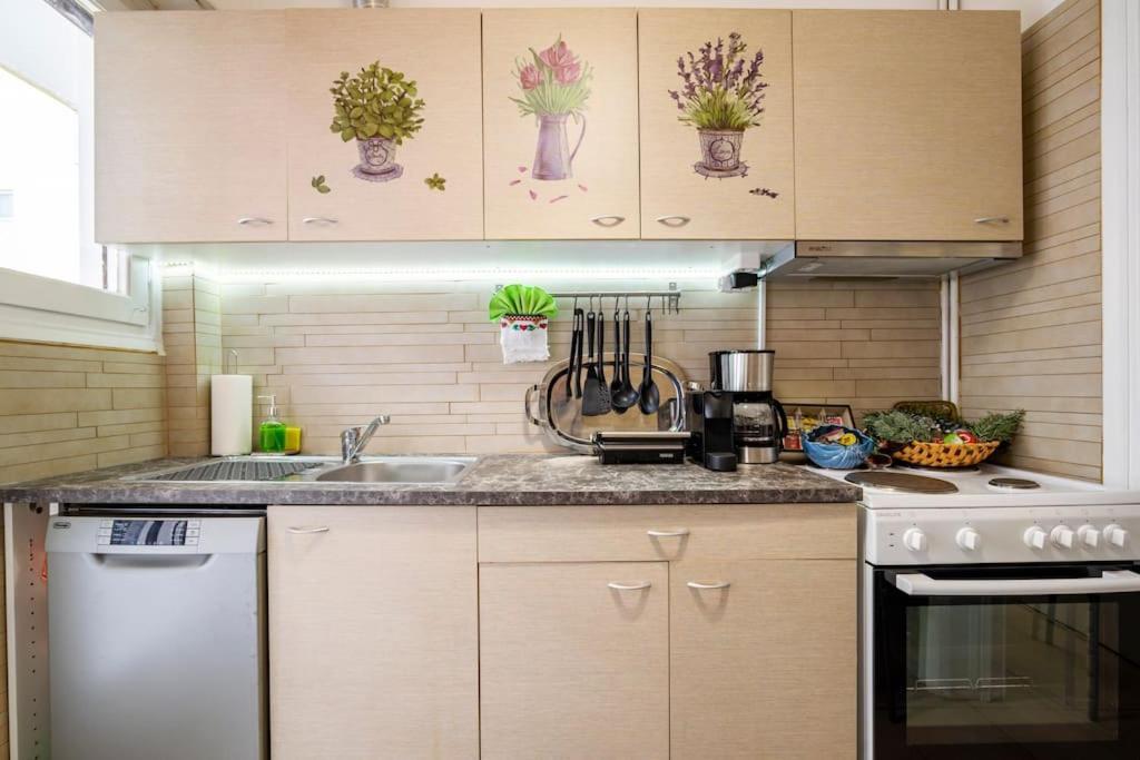 Athens Paradise Cozy 53 Sqm Apartament Near To Metro Exterior foto
