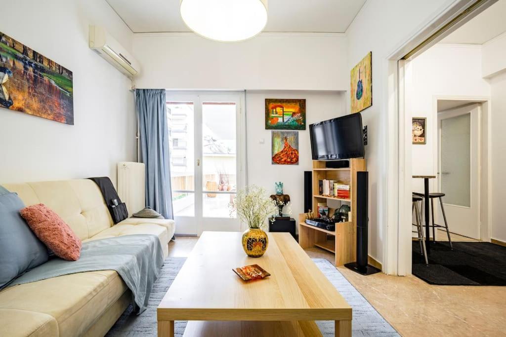 Athens Paradise Cozy 53 Sqm Apartament Near To Metro Exterior foto
