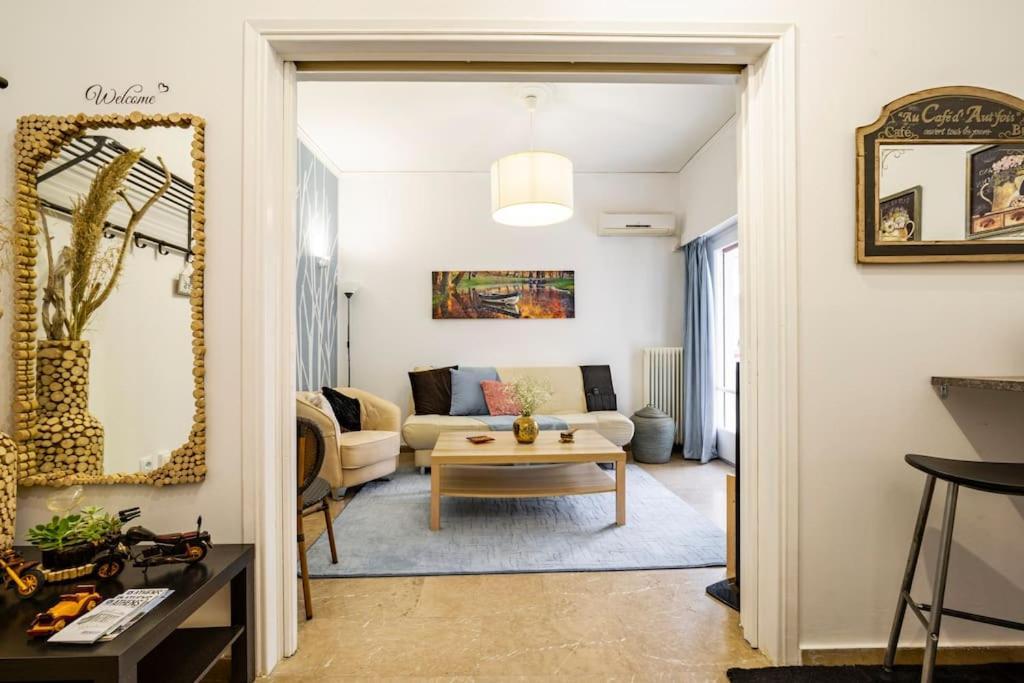 Athens Paradise Cozy 53 Sqm Apartament Near To Metro Exterior foto