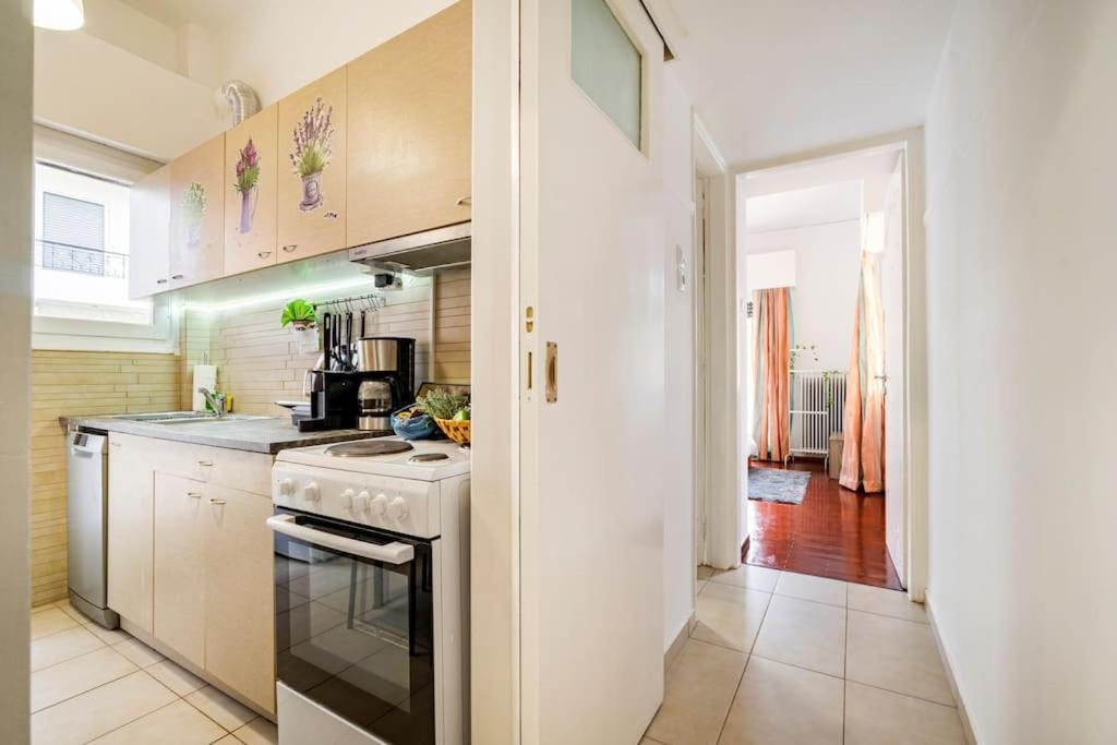 Athens Paradise Cozy 53 Sqm Apartament Near To Metro Exterior foto
